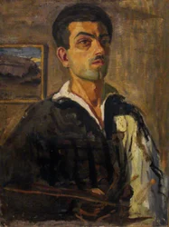 Autorretrato de Mikheil Bilanishvili